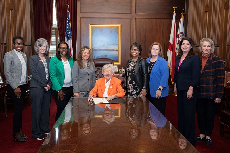 WBC Proclamation Signing with Governor Kay Ivey on March 5